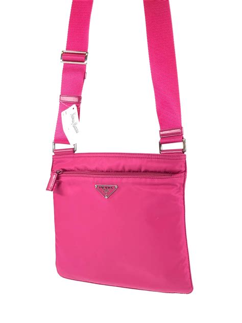 nylon prada bag pink|prada nylon drawstring bag.